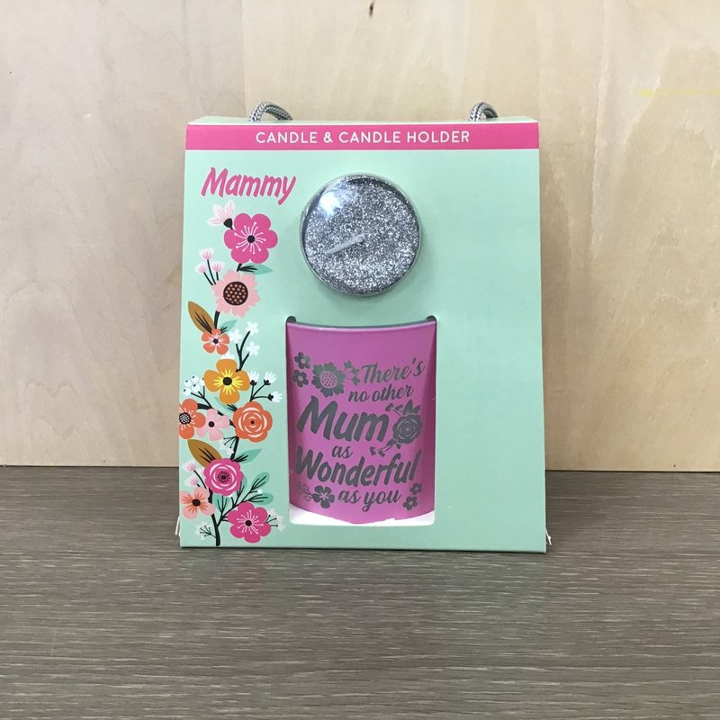 Mammy Sentimental  Candle & Candle Holder