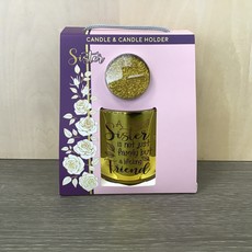 Sister Sentimental Candle & Candle Holder