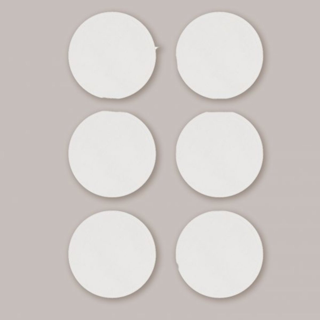 Carriwell 6 Pack Washable Breast Pads - White