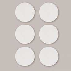 Carriwell 6 Pack Washable Breast Pads - White