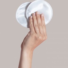 Carriwell 6 Pack Silk Breast Pads - White