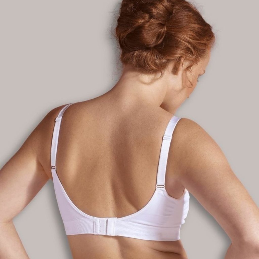 Carriwell Original Maternity And Nursing Bra - White / Large