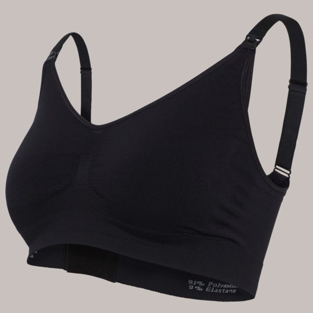 Carriwell Original Maternity And Nursing Bra - Black / Small