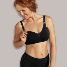 Carriwell Original Maternity And Nursing Bra - Black / Small