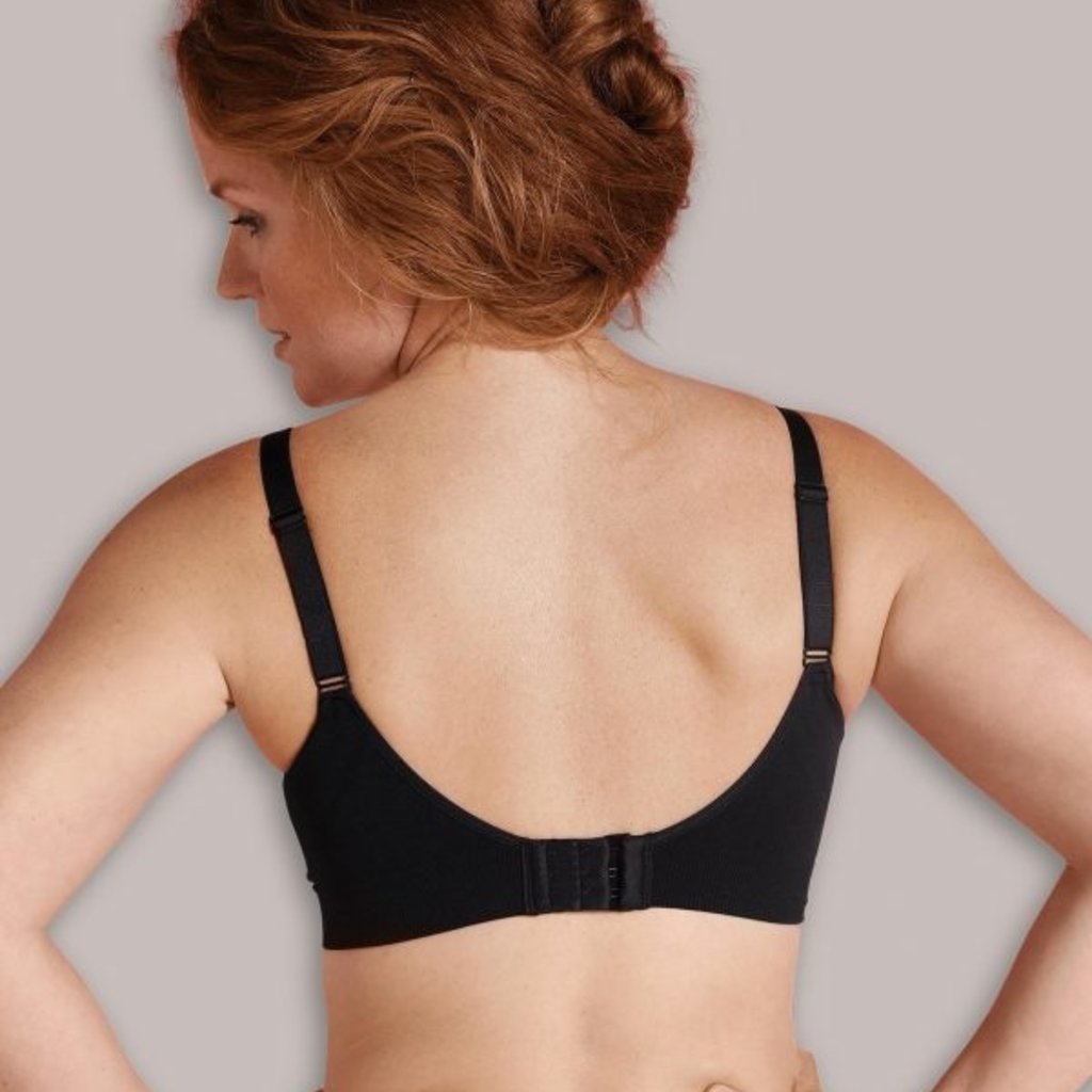 Carriwell Original Maternity And Nursing Bra - Black / Extra Large