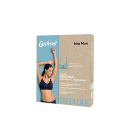 Carriwell Original Maternity And Nursing Bra  -Navy And Pink / Medium