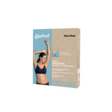 Carriwell Original Maternity And Nursing Bra - Navy And Pink / Extra Large