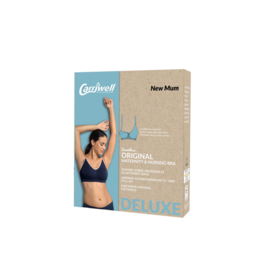 Carriwell Original Maternity And Nursing Bra - Navy And Pink / Extra Large