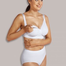 Carriwell Maternity And Nursing Bra With CarriGel Support - White / Medium