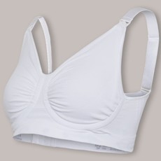 Carriwell Maternity And Nursing Bra With CarriGel Support - White / Extra Large