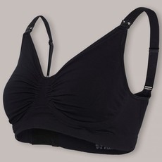 Carriwell Maternity And Nursing Bra With CarriGel Support -Black / Medium