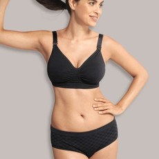 Carriwell Maternity And Nursing Bra With CarriGel Support - Black / Extra Large