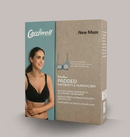 Carriwell Padded Maternity And Nursing Bra - White / Large