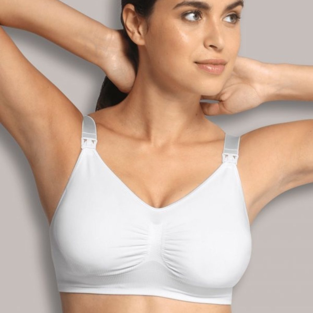 Carriwell Carriwell Padded Maternity And Nursing Bra - White / Large
