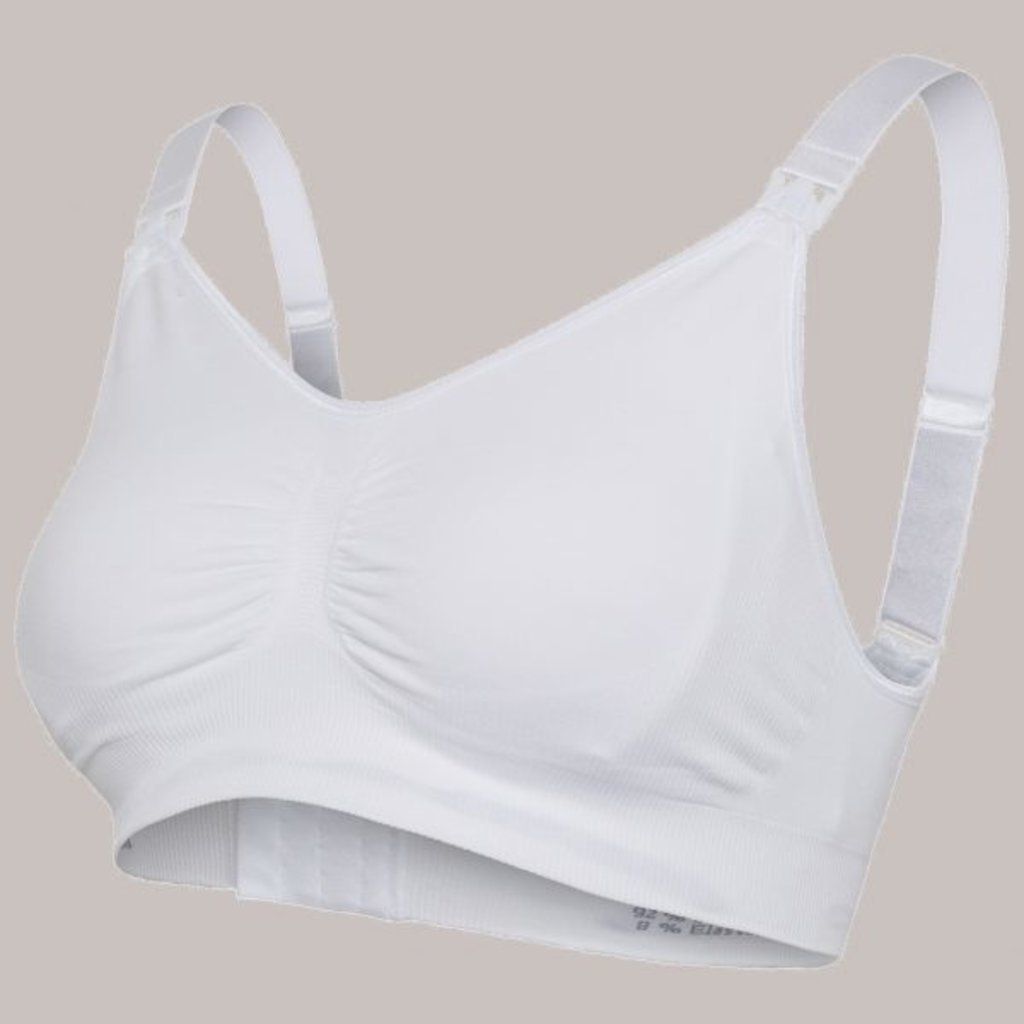 Cariwell Carriwell Padded Maternity And Nursing Bra - White / Extra Large
