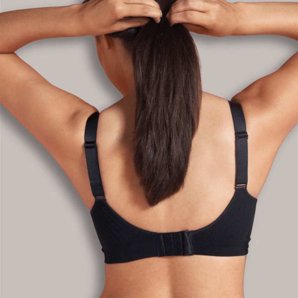 Carriwell Padded Maternity And Nursing Bra - Black / Medium