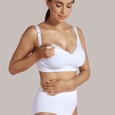 Carriwell Maternity And Nursing Bra With Padded CarriGel Support - White / Extra Large