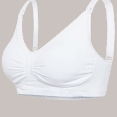 Carriwell Maternity And Nursing Bra With Padded CarriGel Support - White / XX Large