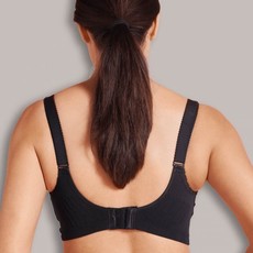 Carriwell Maternity And Nursing Bra With Padded CarriGel Support - Black / Large