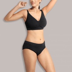 Carriwell Maternity And Nursing Bra With Padded CarriGel Support - Black / Extra Large