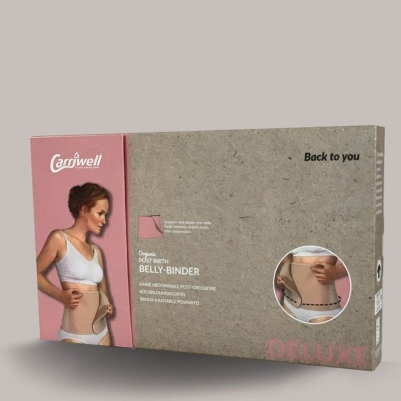 Carriwell Post Birth Belly Binder Natural - Small / Medium