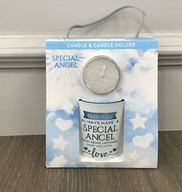Special Angel Sentimental Candle & Candle Holder