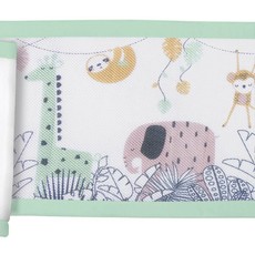 Breathable Baby Breathable  Mesh Cot Liner Rainforest
