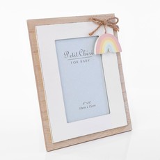 Petit Cheri Photo Frame Hanging Rainbow  4" x 6"