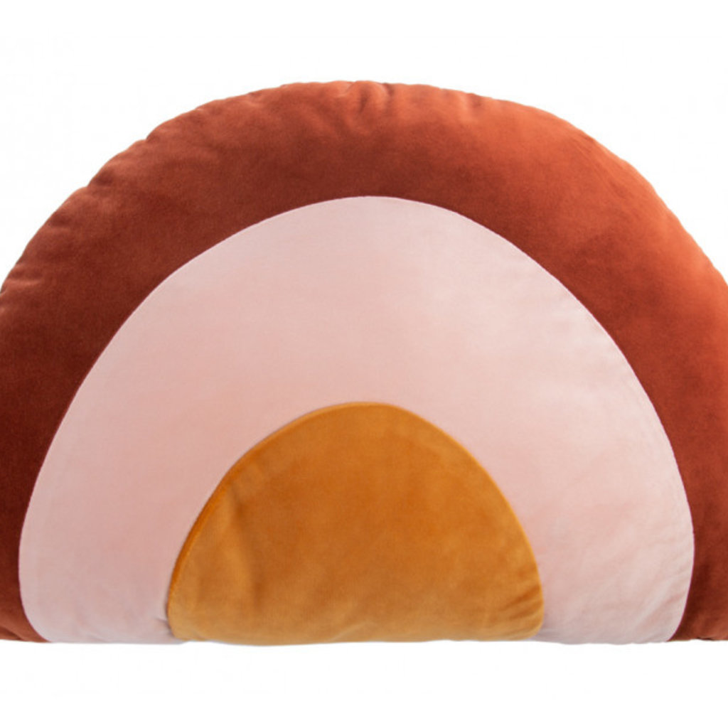 Hestia Velvet Rainbow Cushion