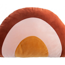 Hestia Velvet Rainbow Cushion