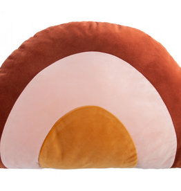 Hestia Velvet Rainbow Cushion
