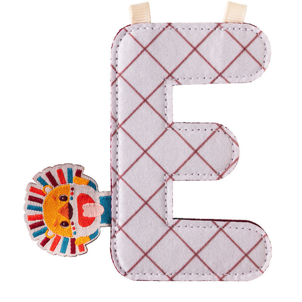 Lilliputiens Lilliputiens Fabric Letter E Jack