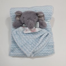 Snuggle Tots Blue Blanket & Comforter