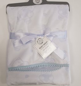 Snuggle Baby Wrap - Blue Teddy