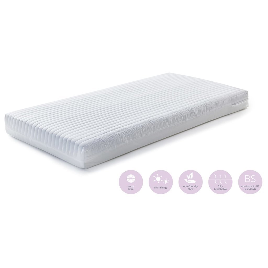 Baby Elegance Micro Fibre Cot Bed Mattress 70cm  x140cm
