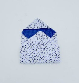 Little Love Little Love Blue Spot Travel Blanket 3 point