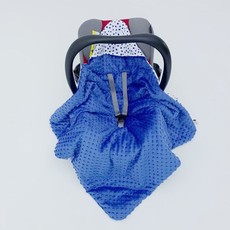 Little Love Little Love Blue Spot Travel Blanket