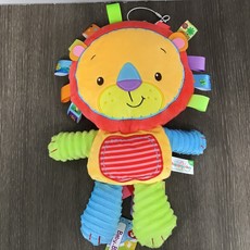 Baby Bow Animal Comforter Taggie Toy - Lion