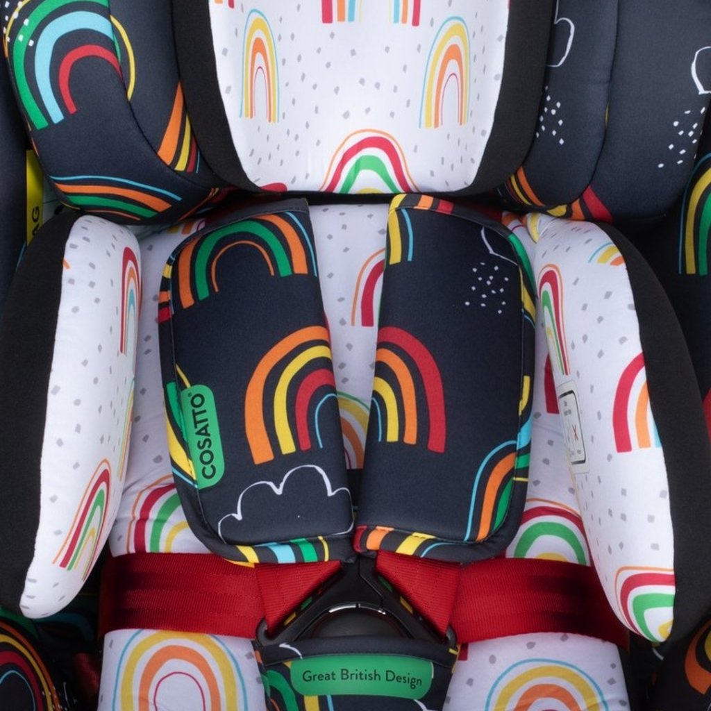 Cosatto Cosatto - RAC Come and Go i-Size Rotate Car Seat Disco Rainbow