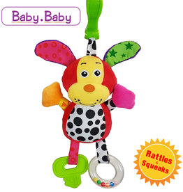 Giraffe /Puppy  Clamp Toy