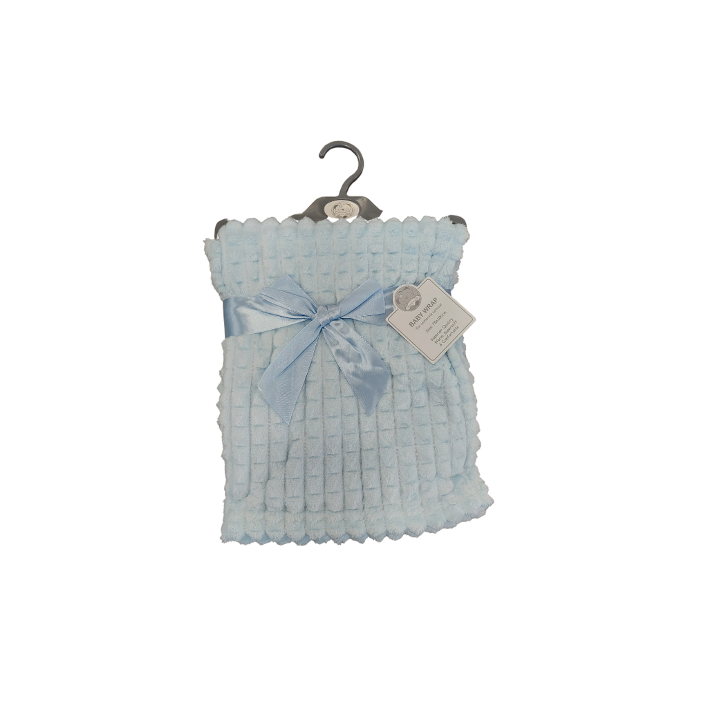 Snuggle Baby - Jacquard Wrap Square Blue