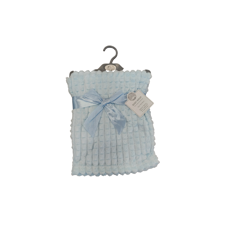 Snuggle Baby - Jacquard Wrap Square Blue