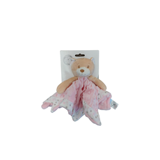 SNUGGLE BABY Snuggle Baby Bear Comforter Pink/Blue