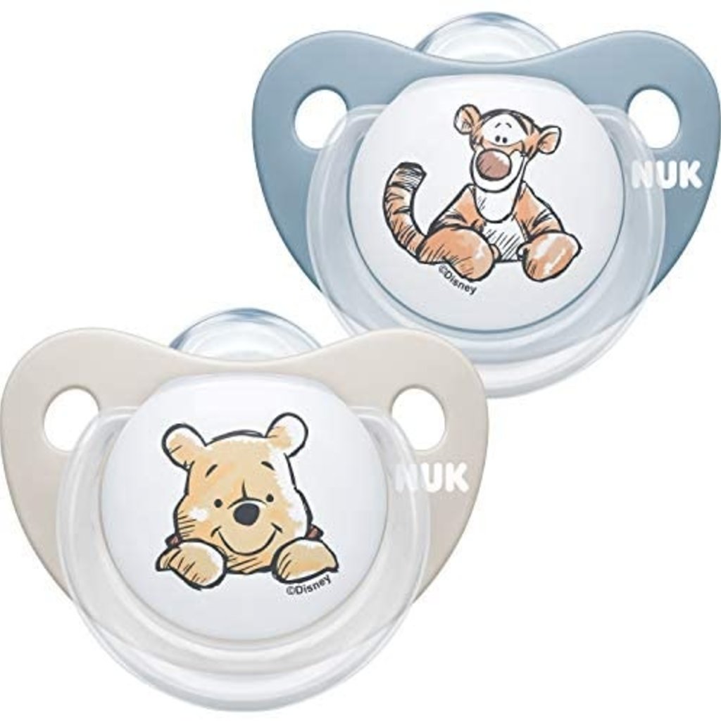 Nuk Nuk Disney Winnie the Pooh Blue  Soother 6-18m
