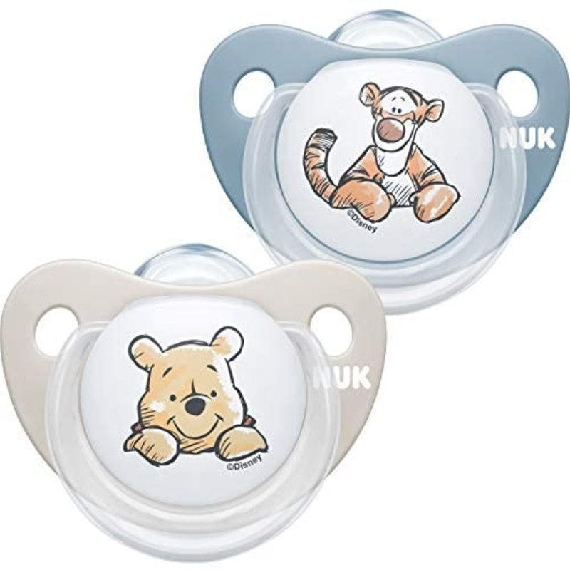Nuk Nuk Disney Winnie the Pooh Blue  Soother 6-18m