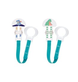 Mam Mam Clip I love Blue 2pk