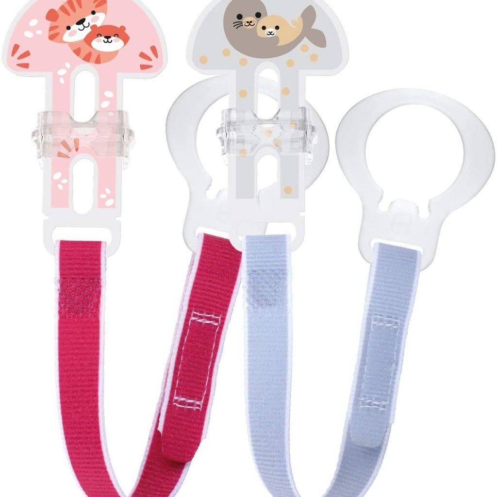 Mam Mam Clip I love Pink 2pk