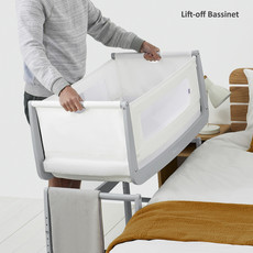 Snuz SnuzPod4 Bedside Crib Dove Grey