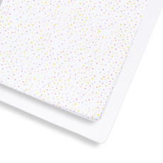 Snuz Snuz- 2 Pack Cot And Cot Bed Fitted Sheets- Multi  Spots