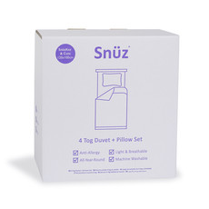 Snuz Snuz Duvet and Pillow Cot Set 4.0 Tog 100x120cm